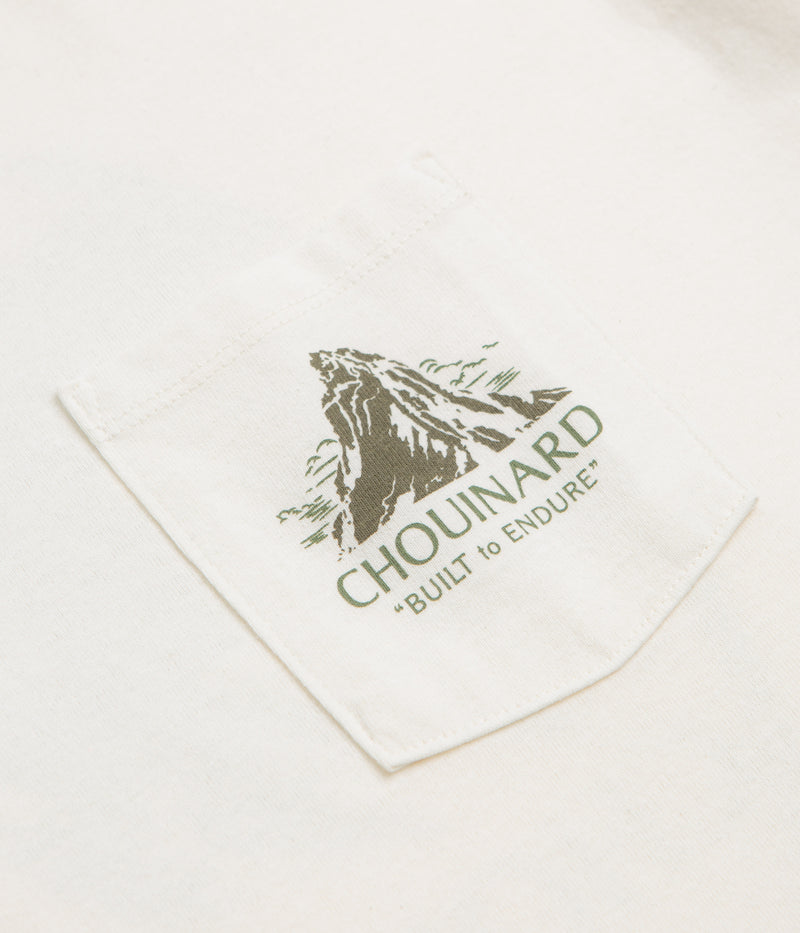 Patagonia Chouinard Crest Pocket Responsibili-Tee T-Shirt in Birch White