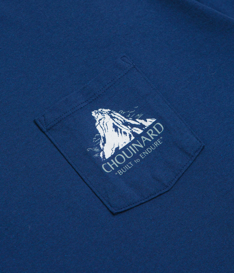 Patagonia Chouinard Crest Pocket Responsibili-Tee T-Shirt in Clement Blue
