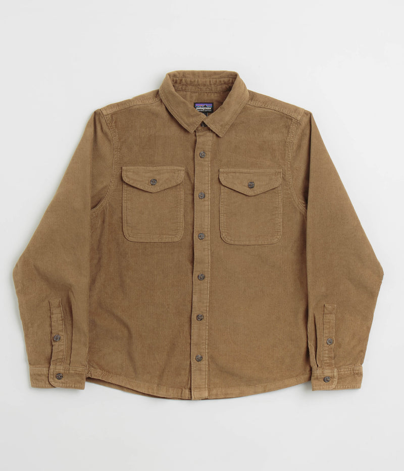 Patagonia Corduroy Shirt in Coriander Brown