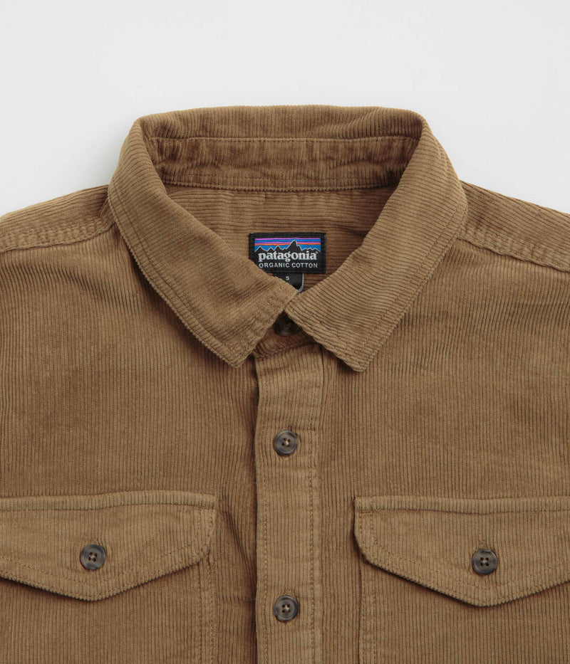 Patagonia Corduroy Shirt in Coriander Brown