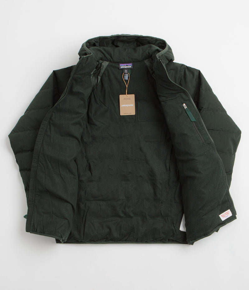 Patagonia Cotton Down Jacket in Old Growth Green