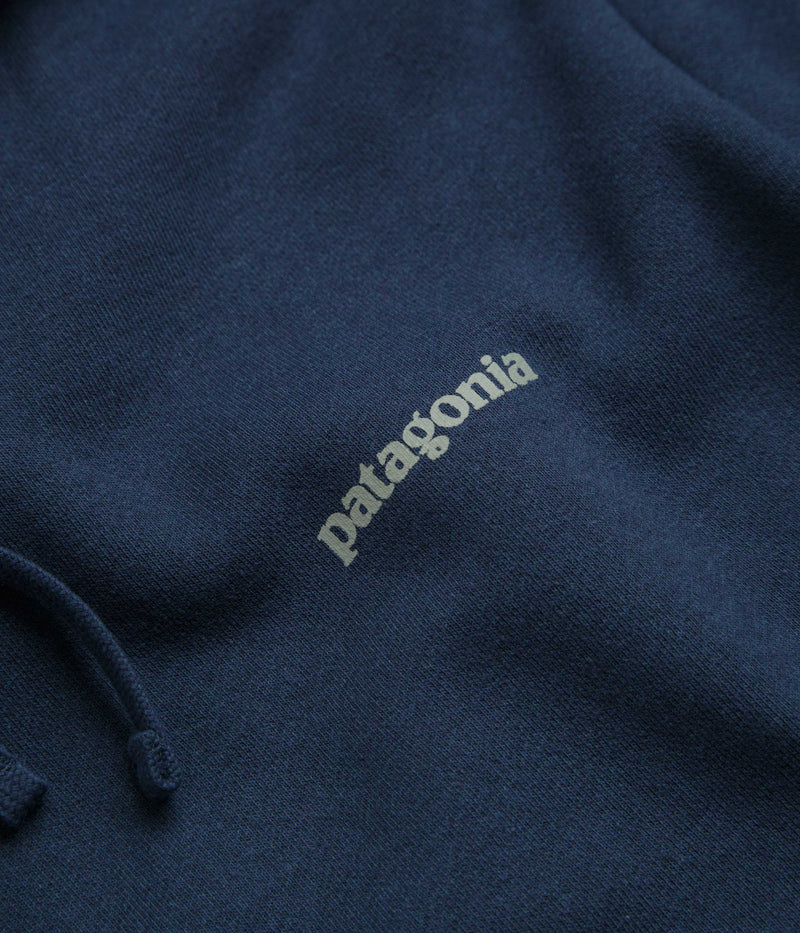 Patagonia Fitz Roy Icon Uprisal Hoodie in Lagom Blue