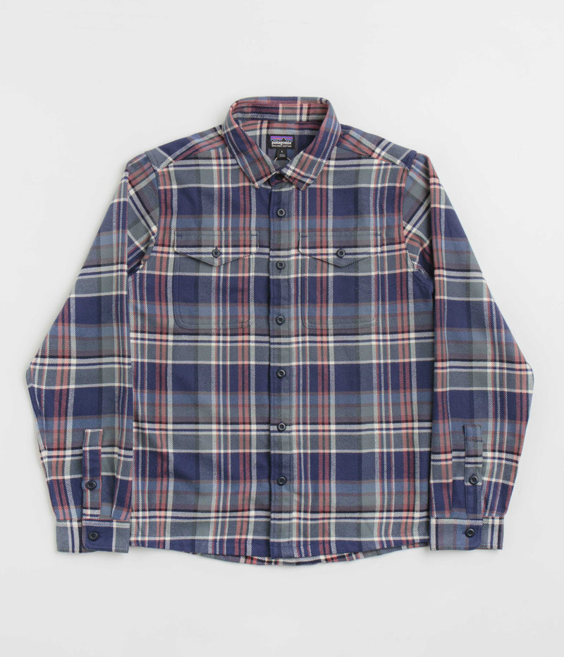 Patagonia Fjord Flannel Shirt in Adventurer: New Navy