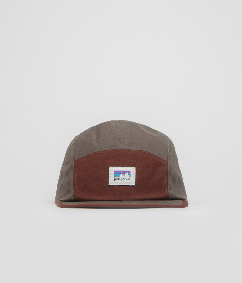 Patagonia Graphic Maclure Cap in Shop Sticker: Marlow Brown