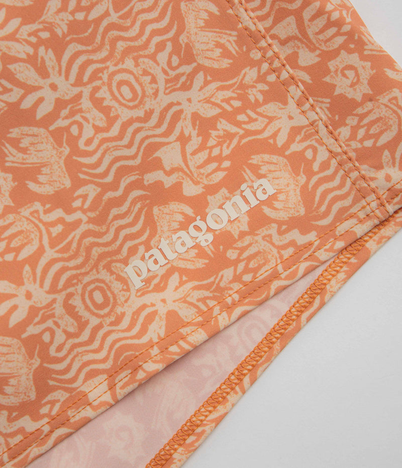 Patagonia Hydropeak Volley 16" Shorts in Mountain Breeze: Sunset Orange