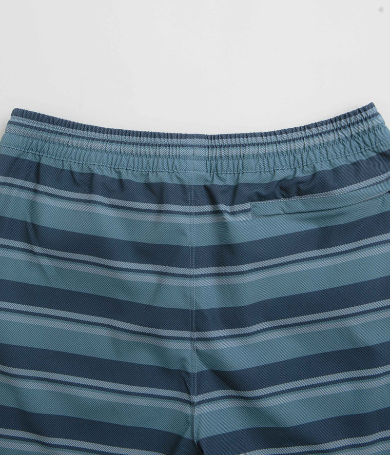 Patagonia Hydropeak Volley 16" Shorts in Twinnie Stripe: Still Blue