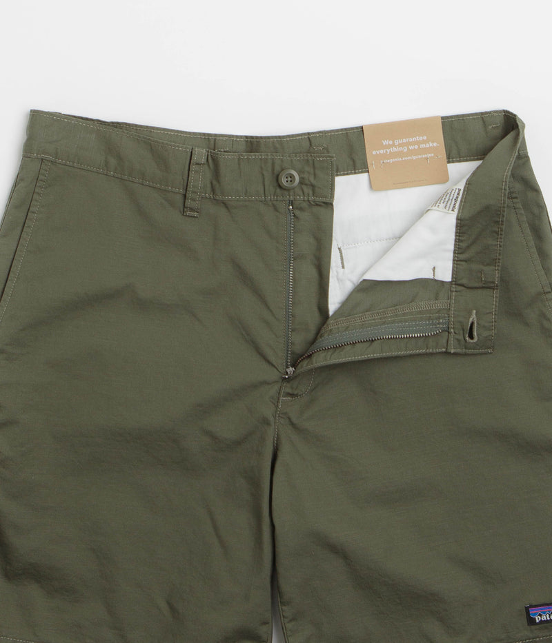 Patagonia Lightweight All-Wear Hemp 8" Shorts in Basin Green