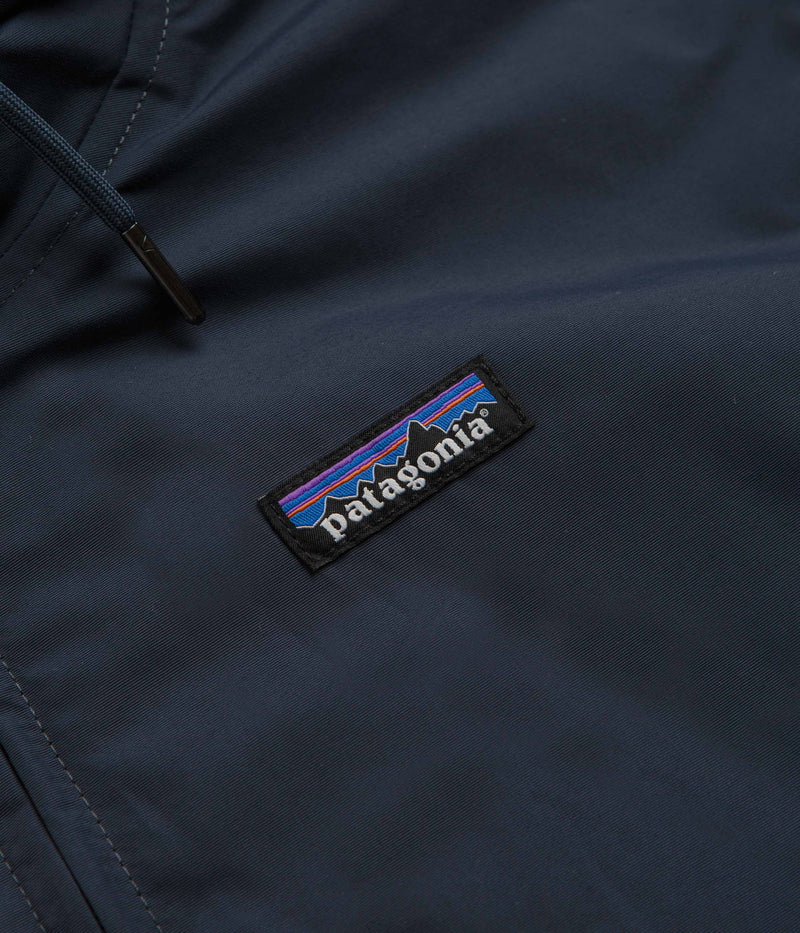 Patagonia Lined Isthmus Hoodie in Smolder Blue
