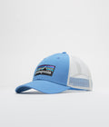 Patagonia P-6 Logo LoPro Trucker Cap in Abundant Blue