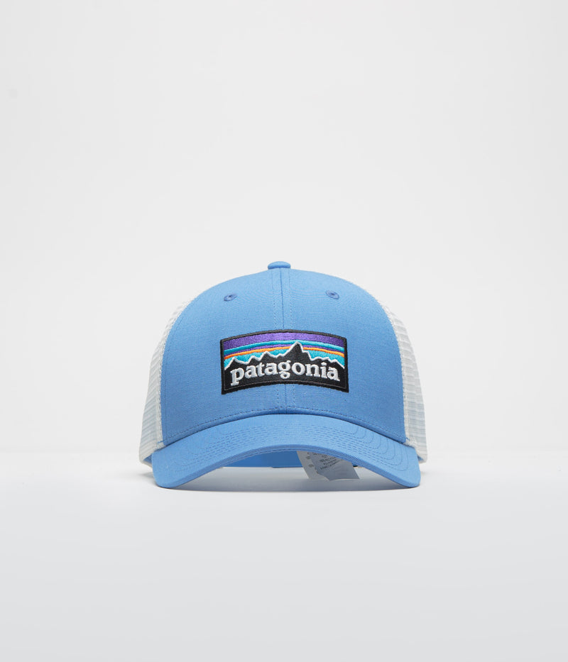 Patagonia P-6 Logo LoPro Trucker Cap in Abundant Blue