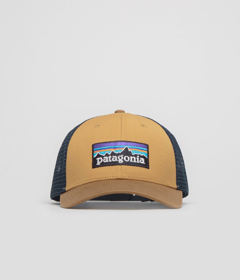 Patagonia P-6 Logo LoPro Trucker Cap in Talon Gold