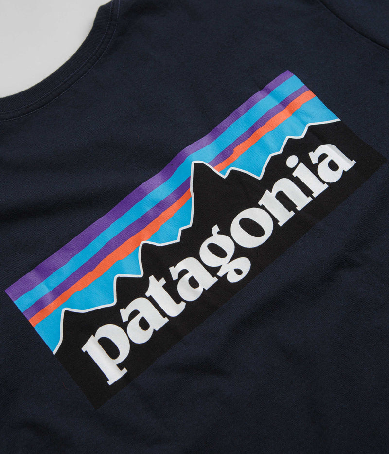 Patagonia P-6 Logo Responsibili-Tee T-Shirt in New Navy