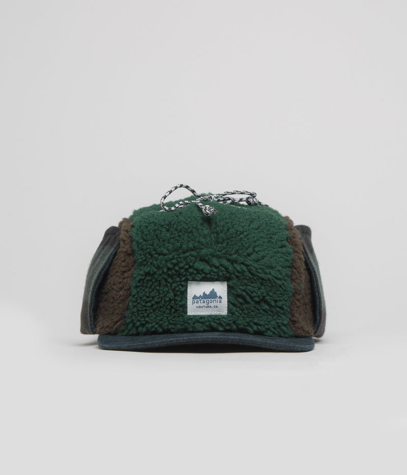Patagonia Range Earflap Cap in Cascade Green