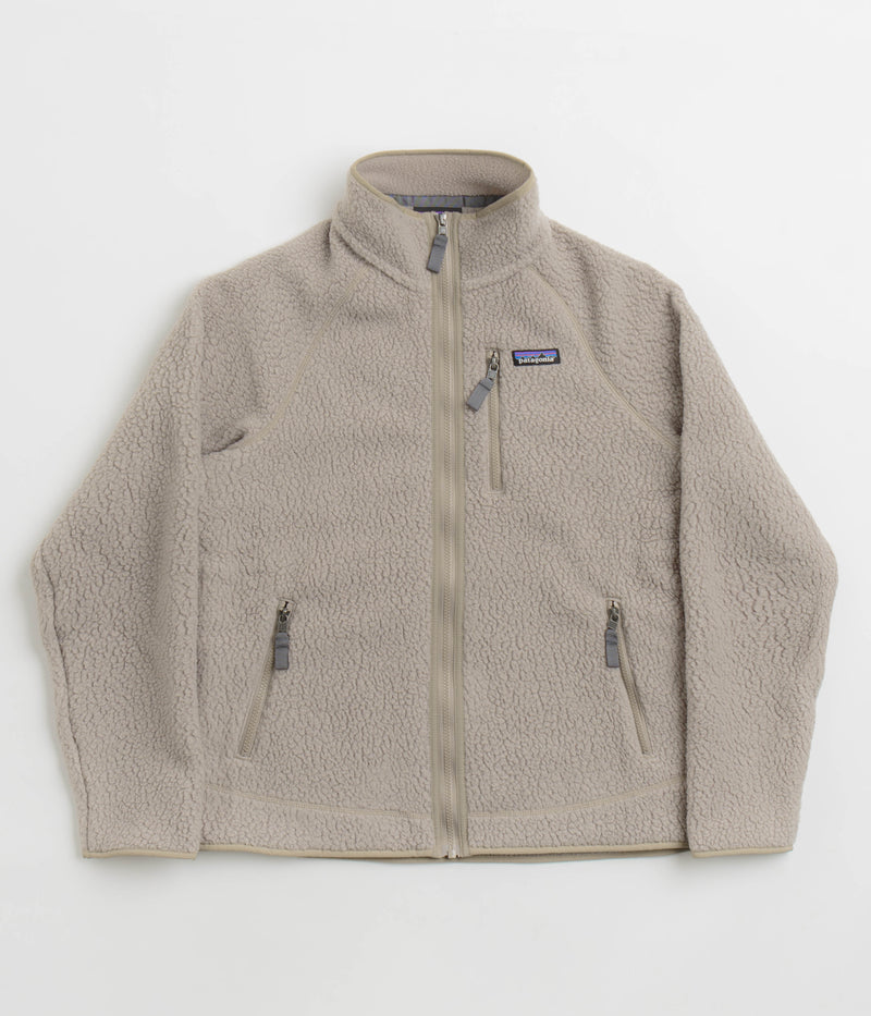 Patagonia Retro Pile Fleece Jacket in Seabird Grey