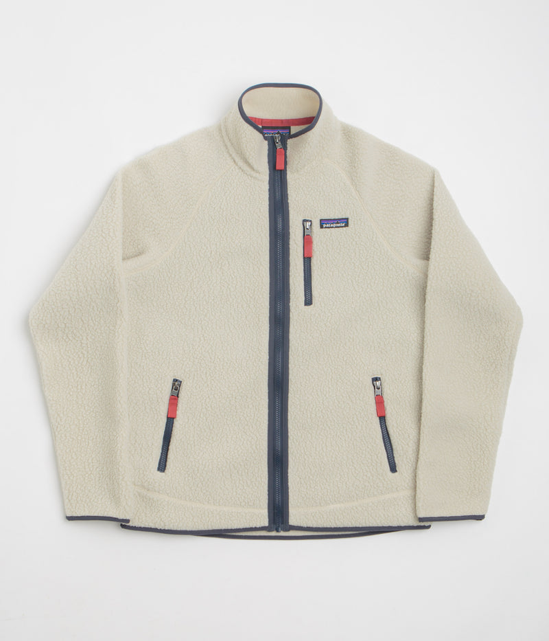Patagonia Retro Pile Fleece in Pelican and Smolder Blue