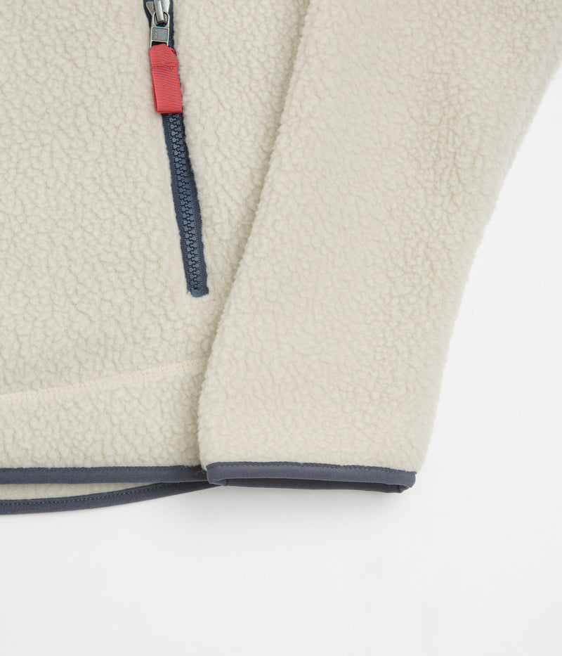 Patagonia Retro Pile Fleece in Pelican and Smolder Blue