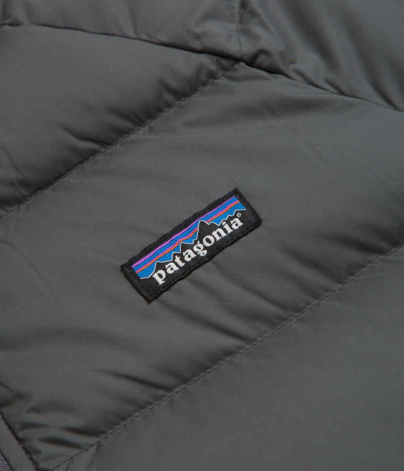 Patagonia Reversible Silent Down Jacket in Forge Grey