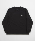 Patagonia Shop Sticker Pocket Responsibili-Tee Long Sleeve T-Shirt in Black