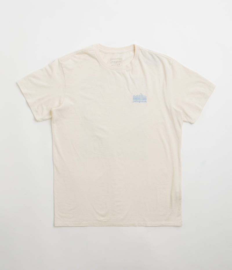 Patagonia Strataspire Responsibili-Tee T-Shirt in Birch White