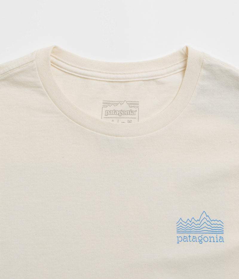 Patagonia Strataspire Responsibili-Tee T-Shirt in Birch White