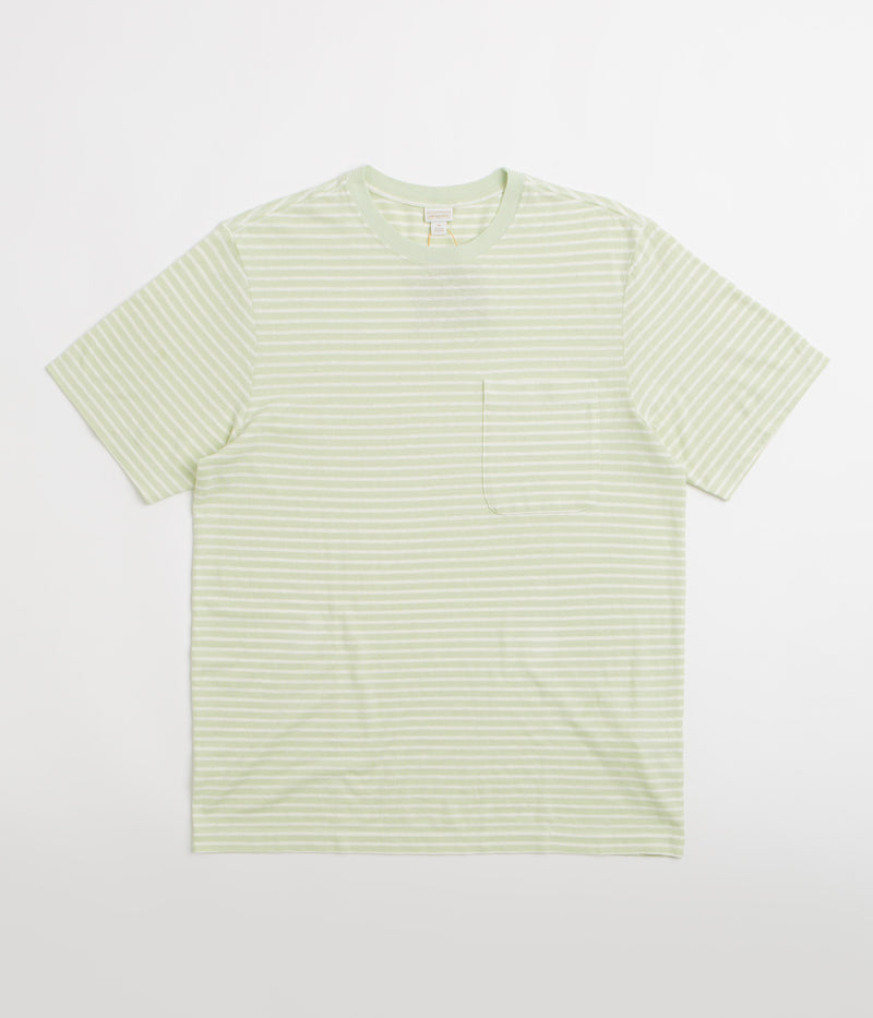 Patagonia Trail Harbor Pocket T-Shirt in Steps: Lichen Green
