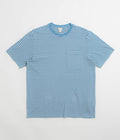 Patagonia Trail Harbor Pocket T-Shirt in Steps: Shore Blue