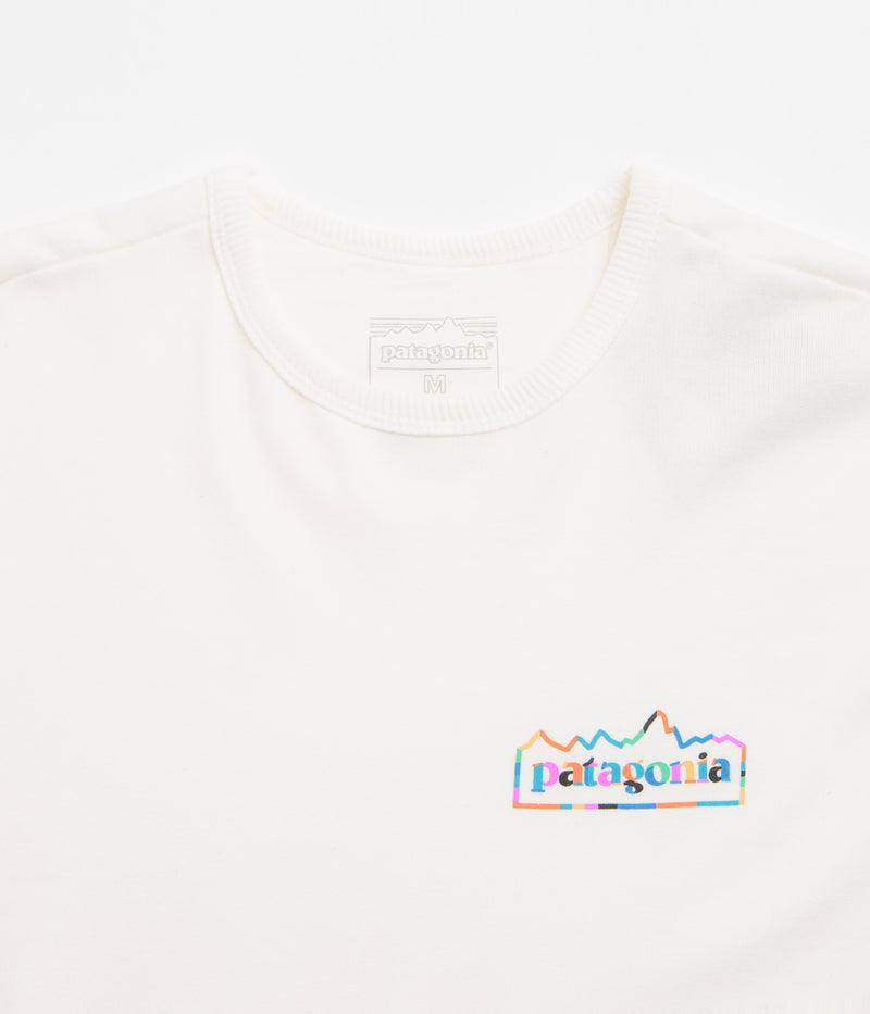 Patagonia Unity Fitz Wildrise Crewneck Sweatshirt in Birch White