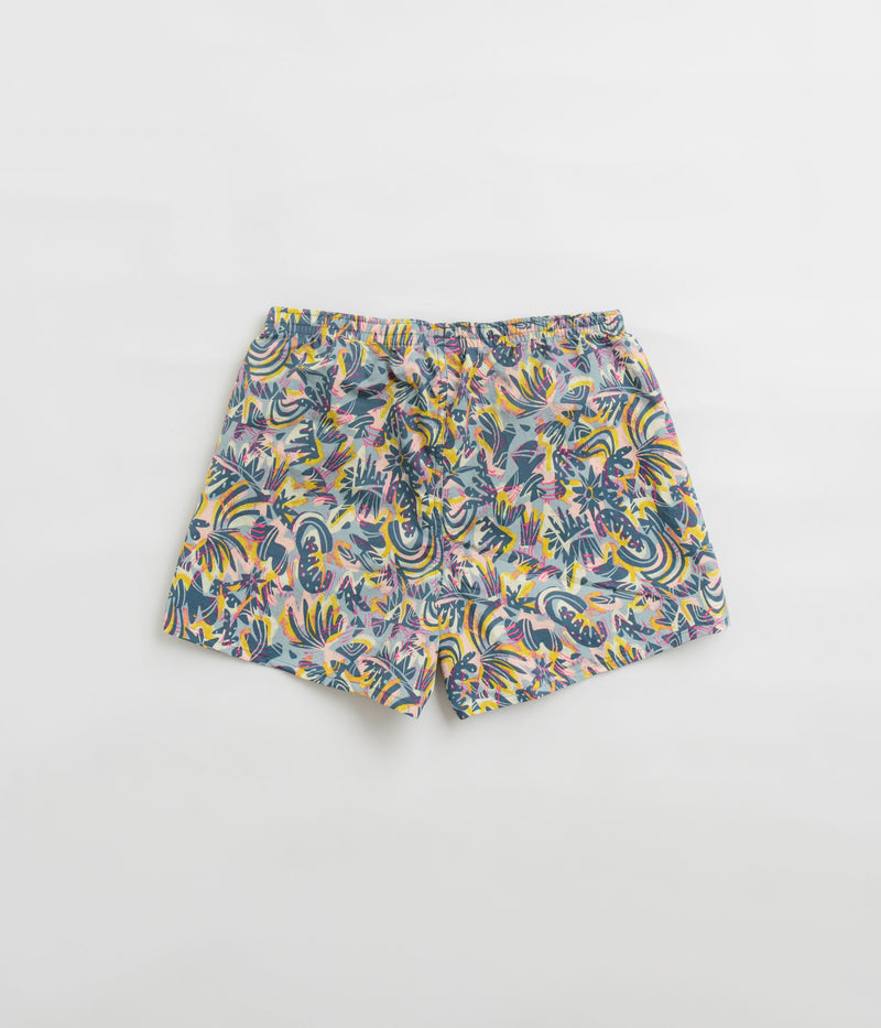 Patagonia Womens Baggies 5" Shorts in Wild Botanist: Tidal Teal
