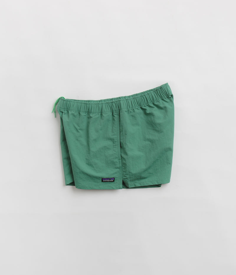 Patagonia Womens Barely Baggies 2.5" Shorts in Heartleaf Green