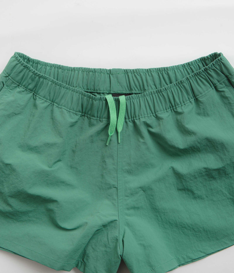 Patagonia Womens Barely Baggies 2.5" Shorts in Heartleaf Green