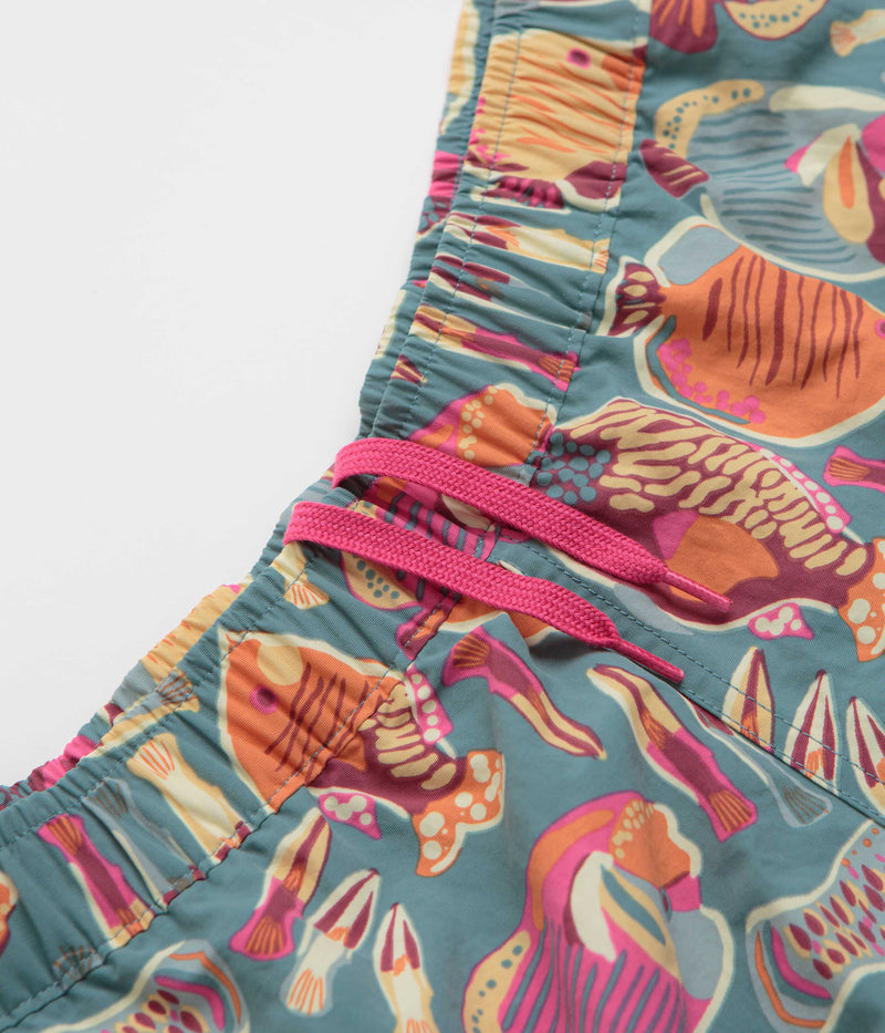 Patagonia Womens Barely Baggies 2.5" Shorts in Wrasse: Wetland Blue