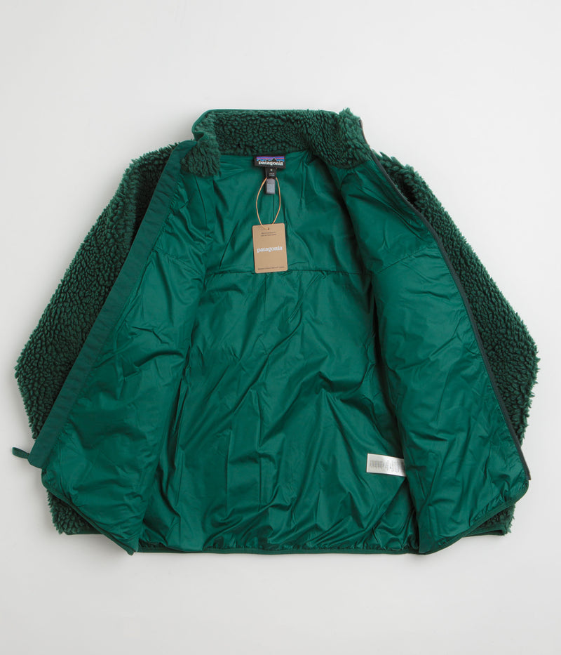 Patagonia Womens Classic Retro-X Jacket in Cascade Green