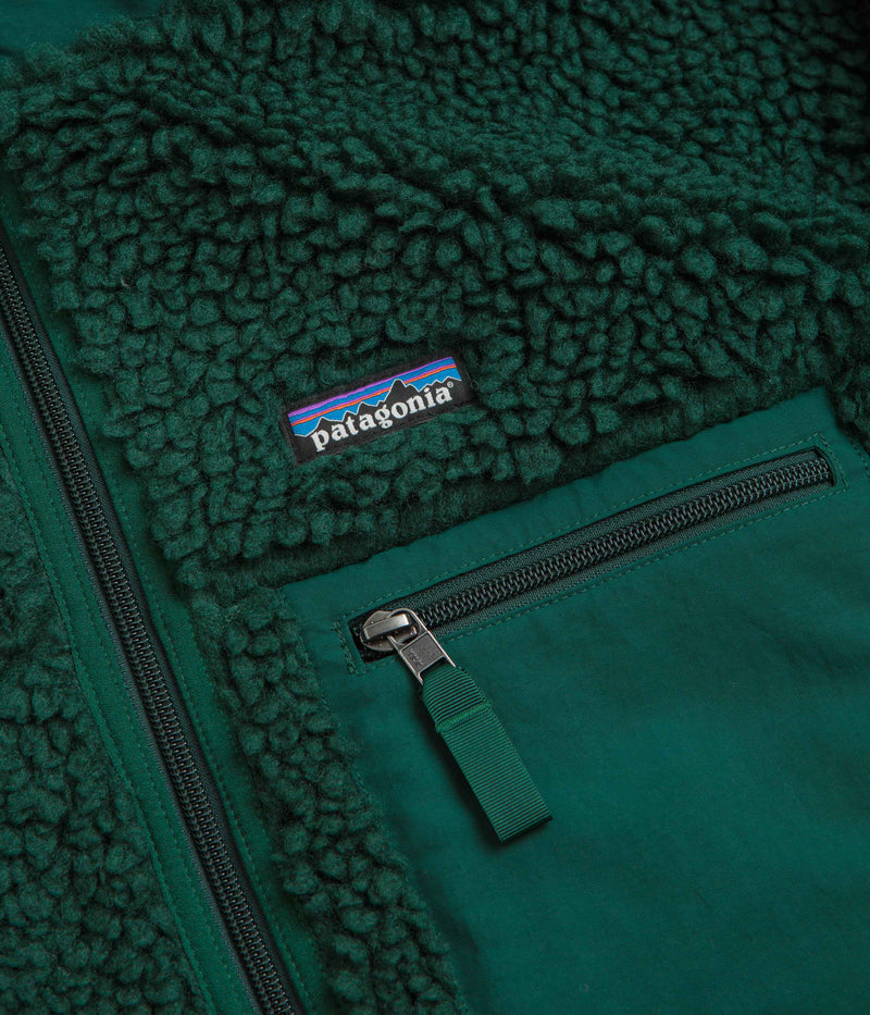 Patagonia Womens Classic Retro-X Jacket in Cascade Green