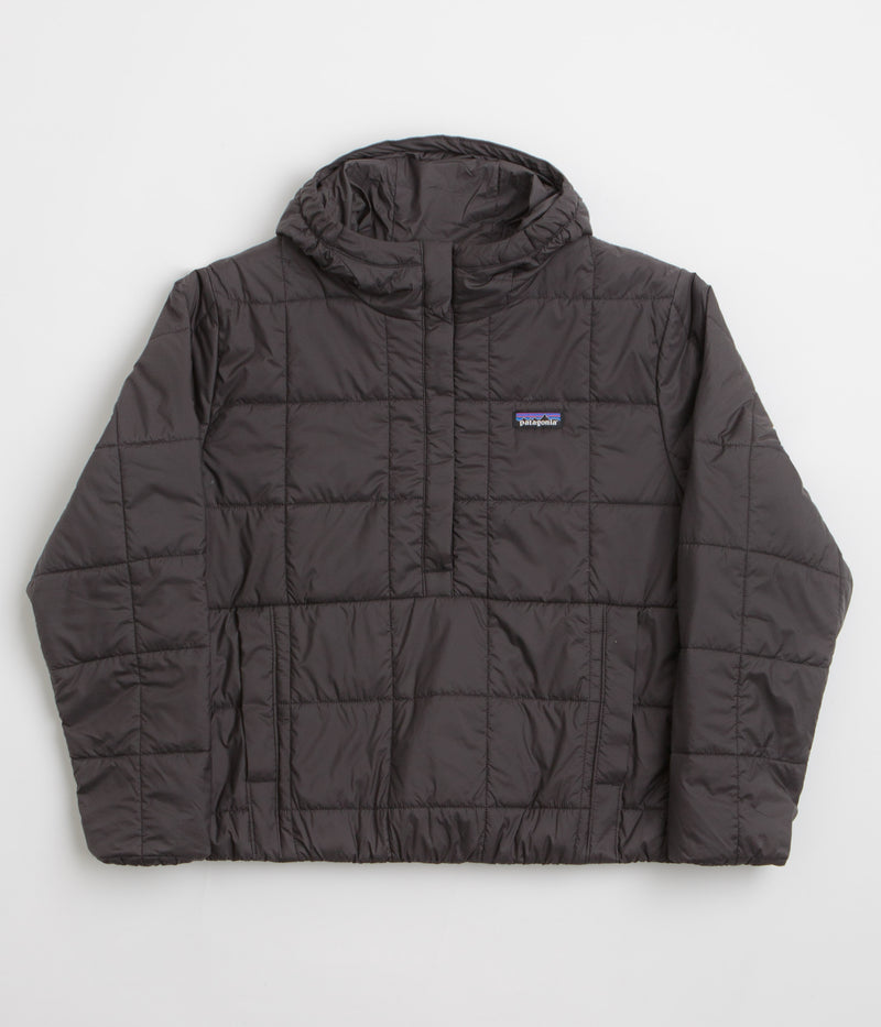 Patagonia Womens Light Gust Hooded Pullover Jacket in Black