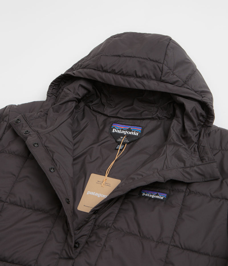 Patagonia Womens Light Gust Hooded Pullover Jacket in Black