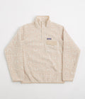 Patagonia Womens Lightweight Synchilla Snap-T Fleece in Flow: Dyno White
