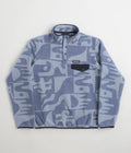 Patagonia Womens Lightweight Synchilla Snap-T Fleece in Mother Tree: Barnacle Blue