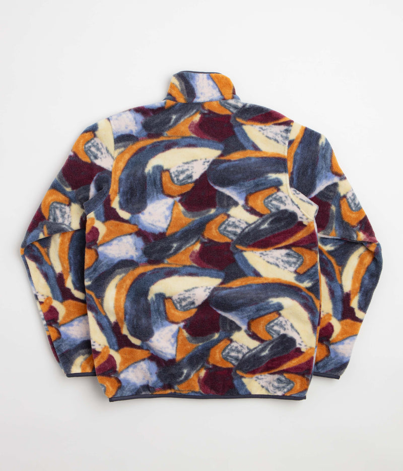 Patagonia Womens Lightweight Synchilla Snap-T Fleece - Smudge: Smolder Blue