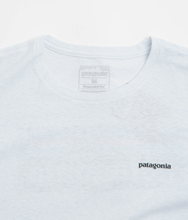 Patagonia Womens P-6 Logo Responsibili-Tee T-Shirt in White