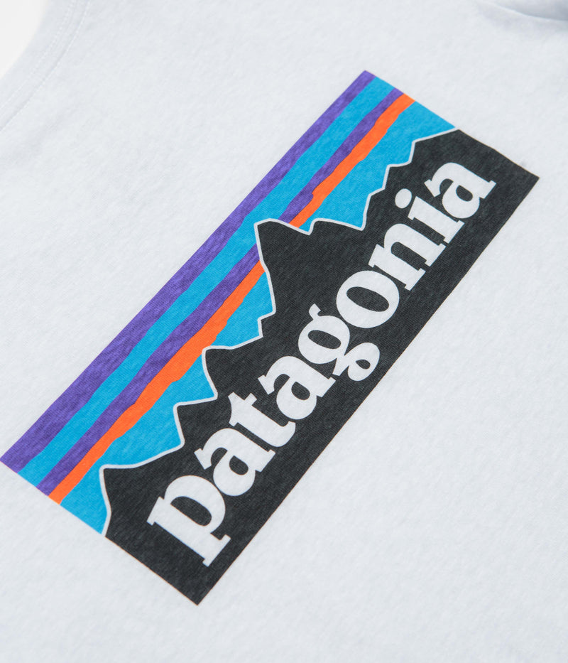 Patagonia Womens P-6 Logo Responsibili-Tee T-Shirt in White