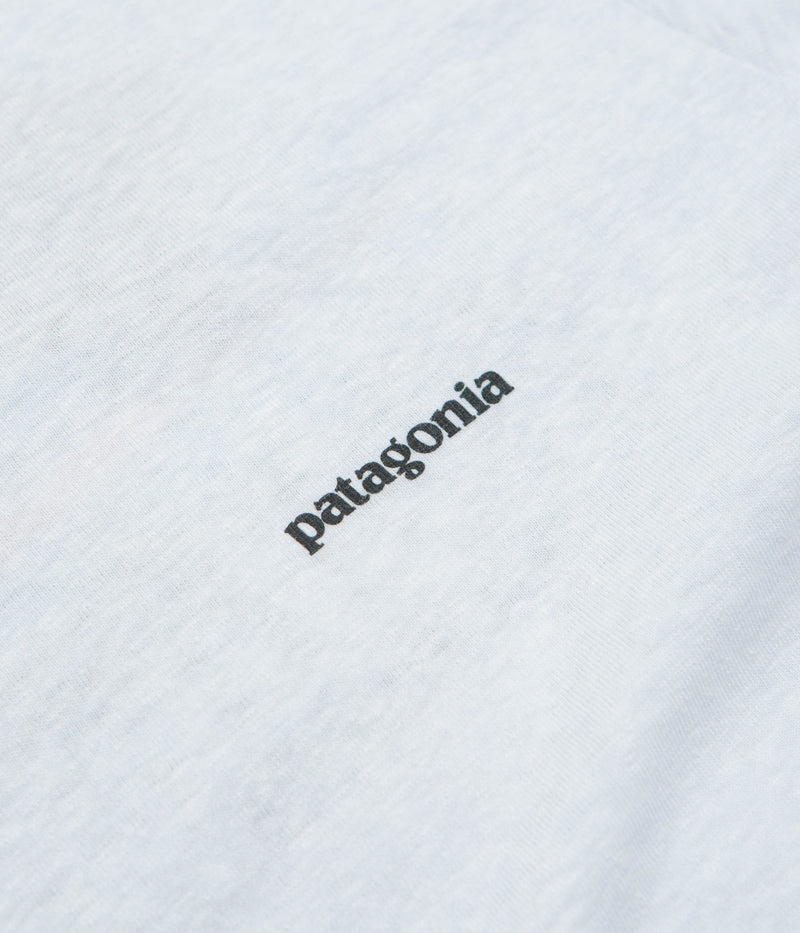 Patagonia Womens P-6 Logo Responsibili-Tee T-Shirt in White
