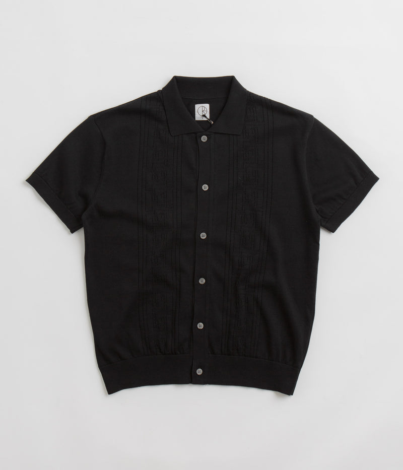 Polar Double P Miles Cardigan in Black