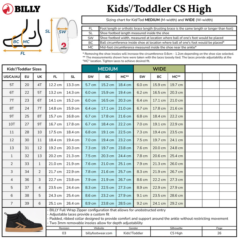 SALE - Sunset Ziggy BILLY CS High
