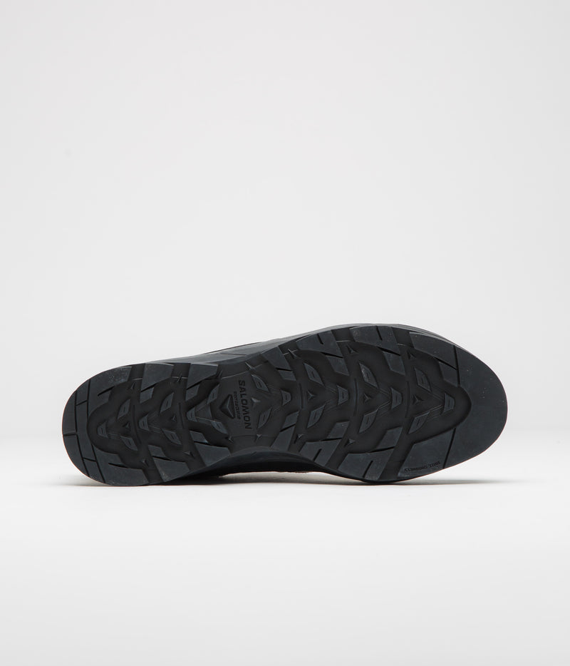 Salomon X-ALP LTR Shoes in Black and Vanilla Ice / Rainy Day