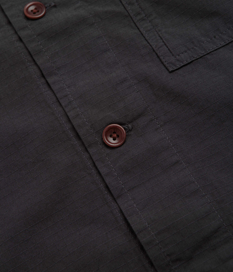Service Works Ripstop FOH Jacket in Washed Black