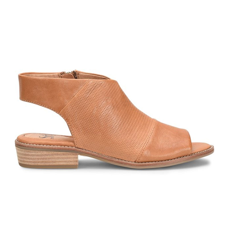 Sofft Natalia Sling Sandal (Women) - Luggage Sandal - Heel/Wedge - The Heel Shoe Fitters