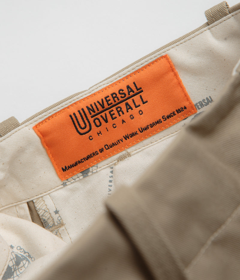 Universal Overall Type.04 Wide Pants in C Beige