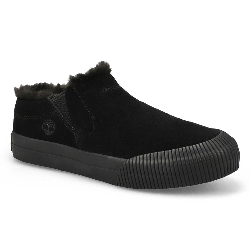 Women's Timberland Premium Skyla Bay 2.0 Low Warm-Lined Mule "Black Suede"