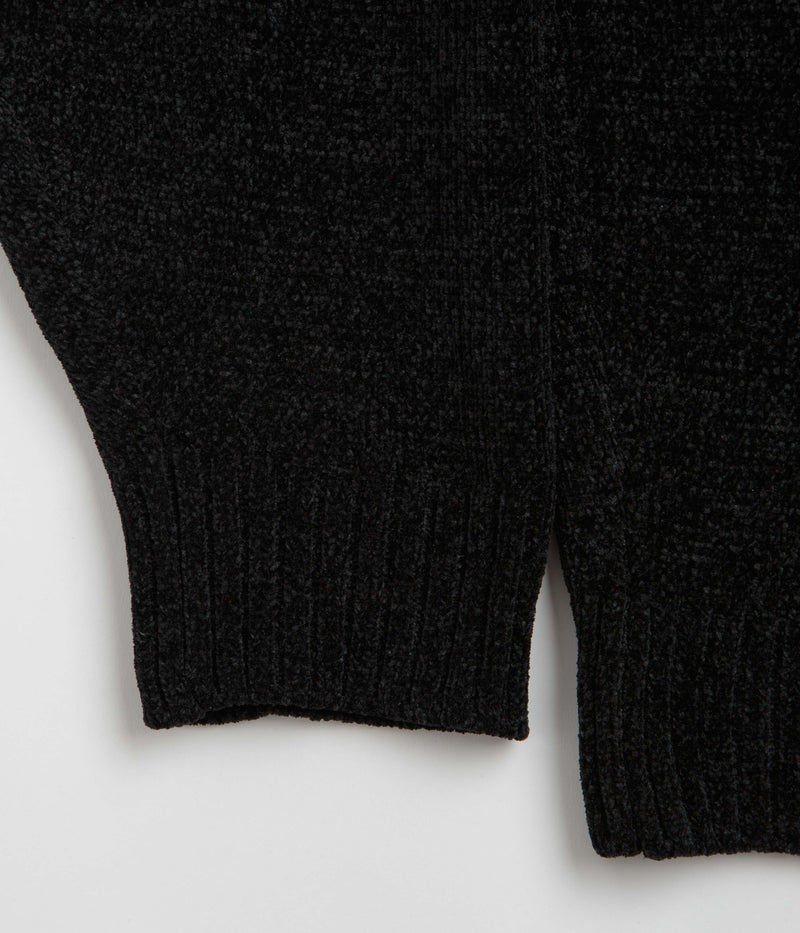 Yardsale Dreamer Chenille Hoodie in Black