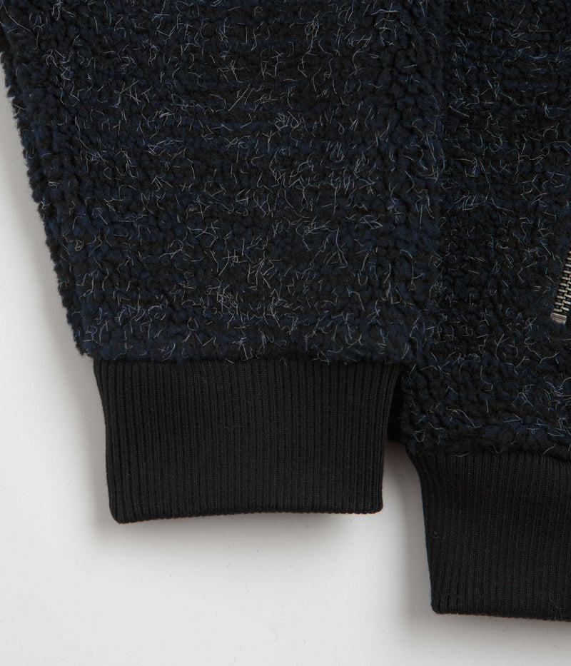 Yardsale Sherpa Fleece Hoodie in Blue
